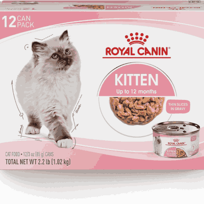Royal Canin Kitten Thin Slices in Gravy Canned Food