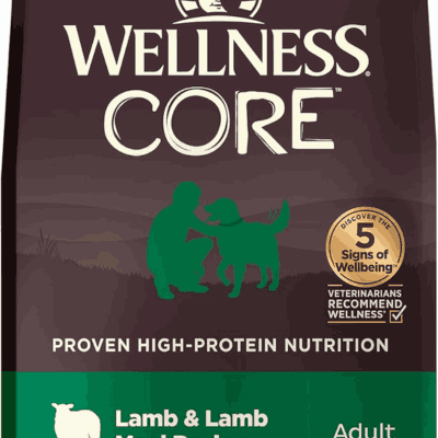 Wellness CORE Natural Grain-Free Dog Food Lamb Recipe