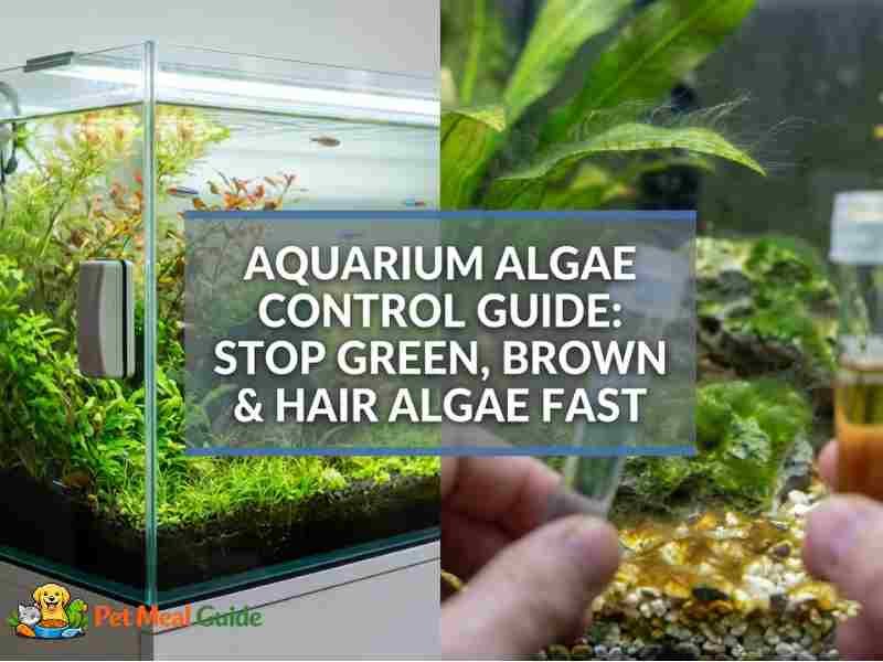 Aquarium Algae Control Guide: Stop Green, Brown & Hair Algae Fast