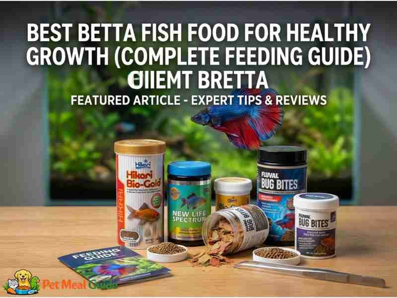 Best Betta Fish Food for Healthy Growth (Complete Feeding Guide)