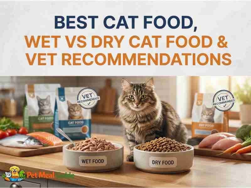Best Cat Food, Wet vs Dry Cat Food