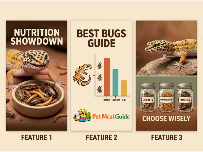 Best Insects for Leopard Geckos (Nutrition Comparison Guide)