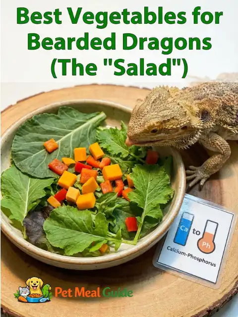 Best Vegetables for Bearded Dragons