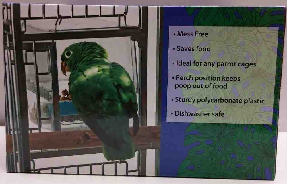 Caitec budgie feeder