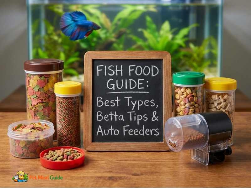 Fish Food (Best Types, Betta Food, Feeding Tips & Auto Feeders)