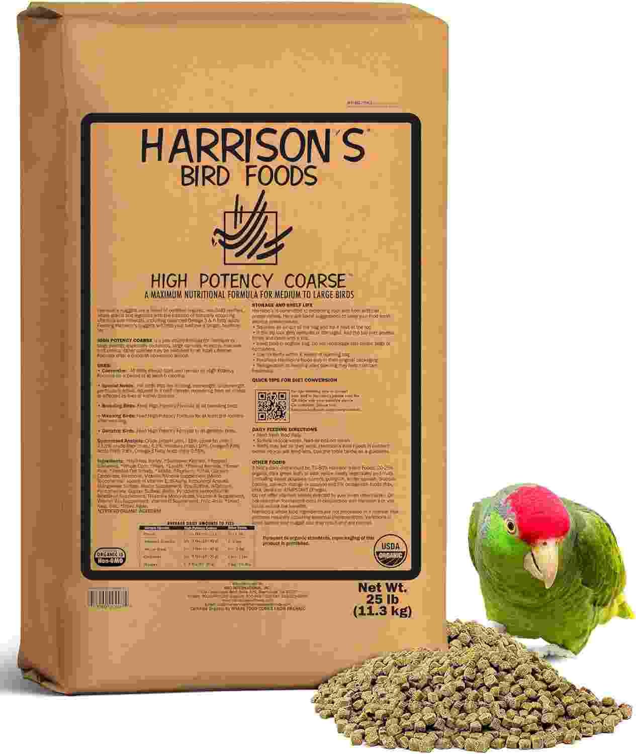 Harrisons macaw pellet food