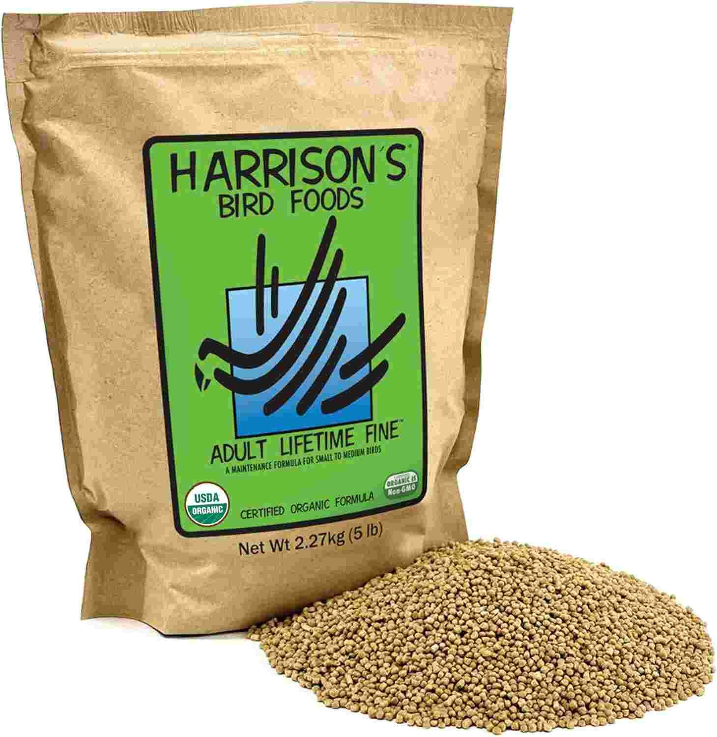 Harrisons pellet food for lovebirds