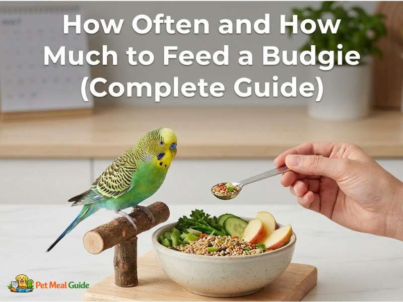 How Often and How Much to Feed a Budgie (Complete Guide)