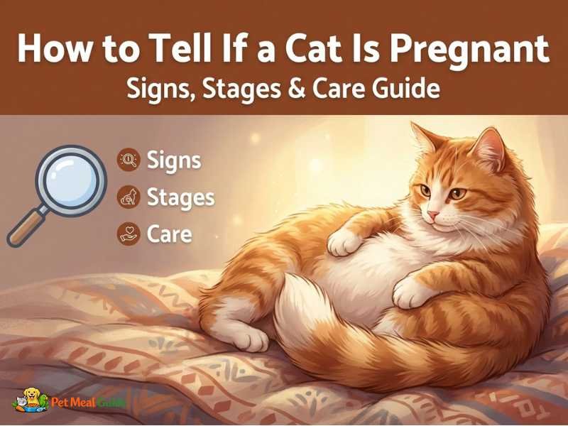 How to Tell If a Cat Is Pregnant (Signs, Stages & Care Guide)