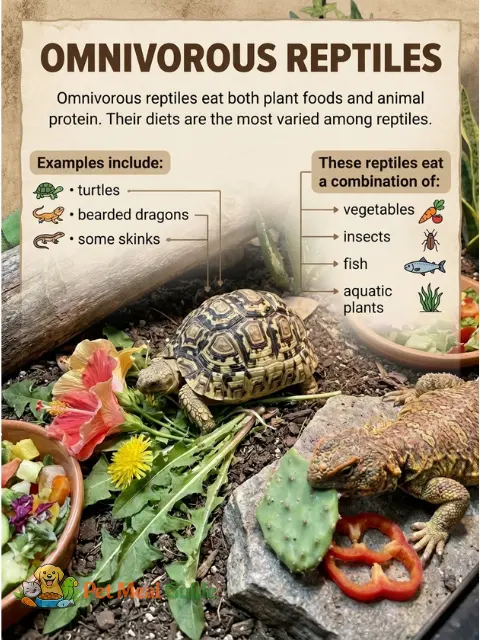 Omnivorous Reptiles - Pet Meal Guide
