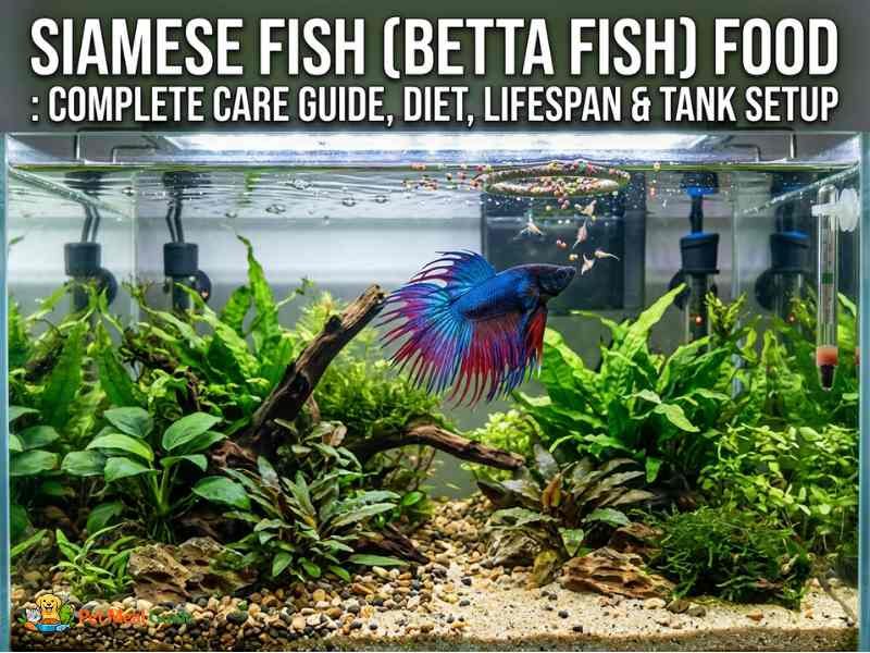 Siamese Fish Food : Complete Care Guide, Diet, Lifespan & Tank Setup