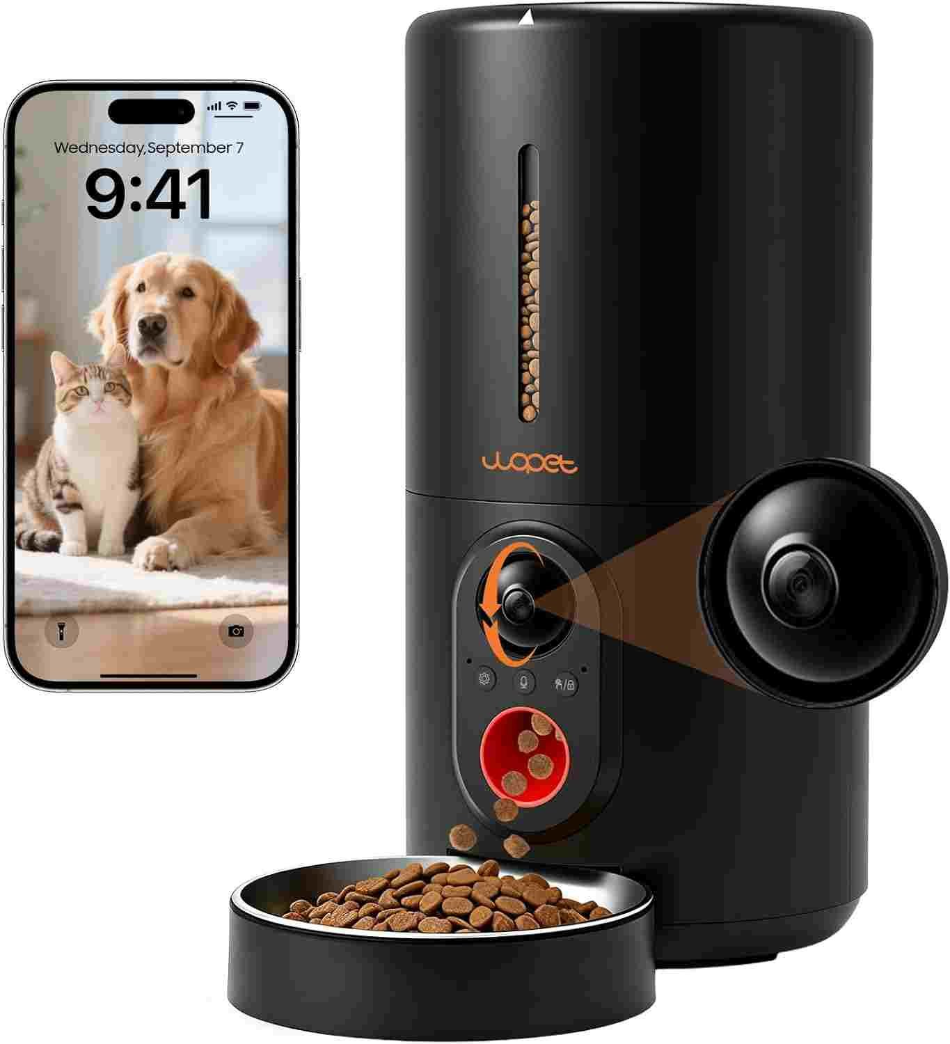 smart budgie feeder camera