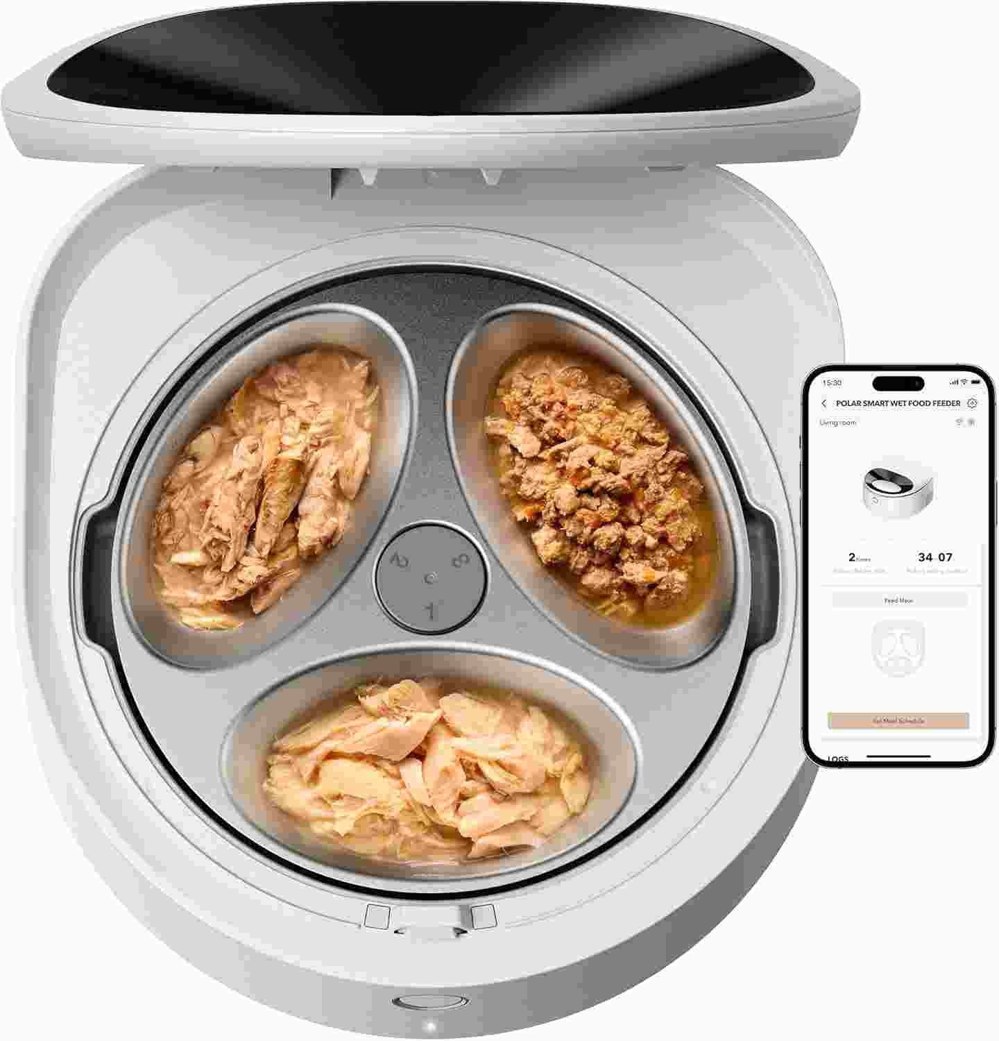 Wet Food Automatic Feeder with Ice Packs