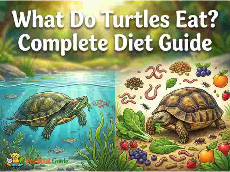 What Do Turtles Eat? Complete Diet Guide