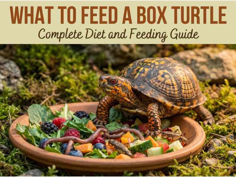 What to Feed a Box Turtle: Complete Diet and Feeding Guide