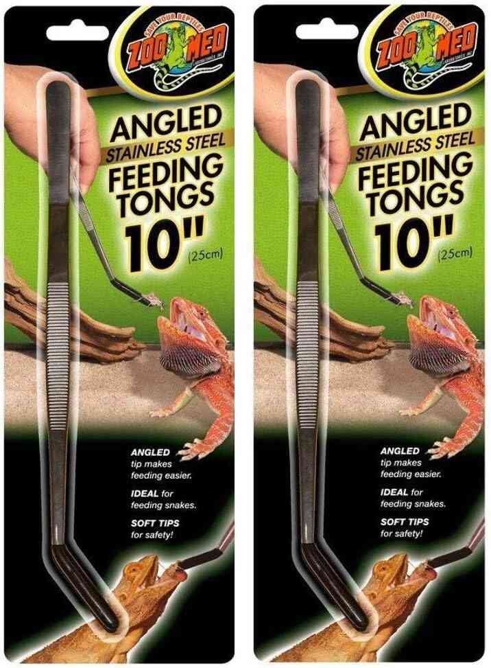 Zoo Med Stainless Steel Feeding Tongs