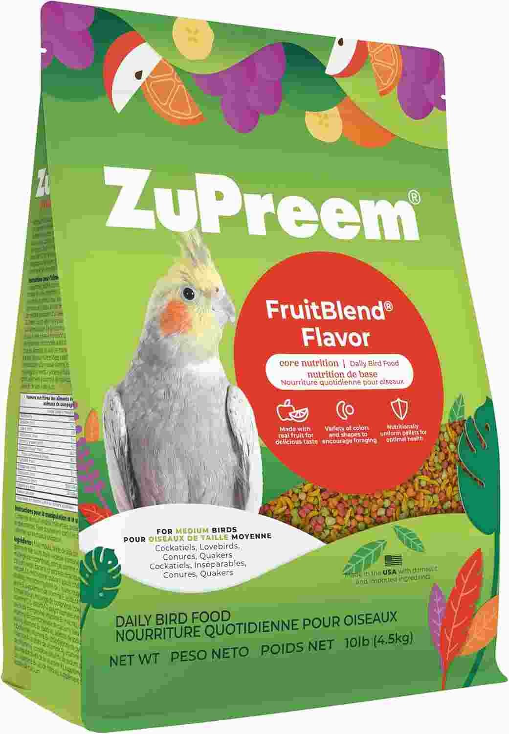 best pellet food for lovebirds