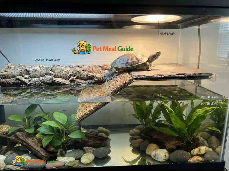 Aquatic turtle basking platform